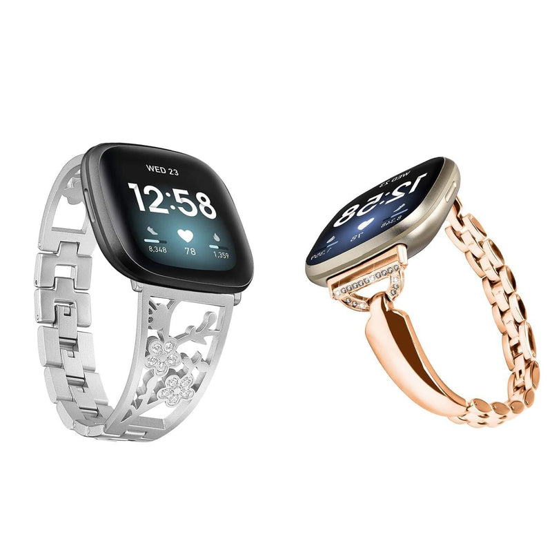 Bracelet Bands for Fitbit Versa 4/Versa 3/Sense 2/Sense