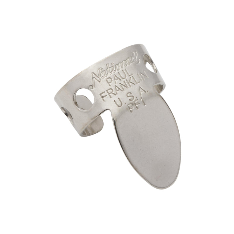 D'Addario Paul Franklin National Nickel Finger Picks - 4-pack