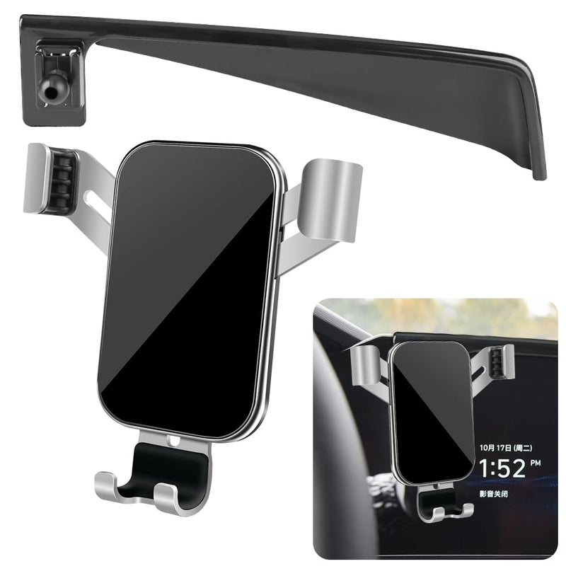 Car Phone Holder for Hyundai Elantra 2021 2022 2023 2024 2025 2026 and Hyundai Elantra Hybrid 2021-2026 Screen Stand Auto Interior Accessories Best Cell Phones Mount Cellphone Mobile Charging Cradle [Screen Stand] for Hyundai Elantra 2021-2026