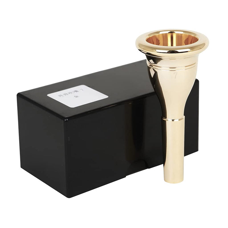 Tuba Mouthpiece Professional Rustproof Mouthpiece Size 7 Mouth Piece Designed for Enthusiasts and Beginners