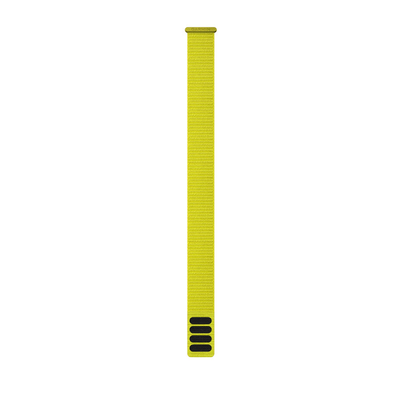 Garmin 22mm, UltraFit 2, Nylon Band AMP Yellow