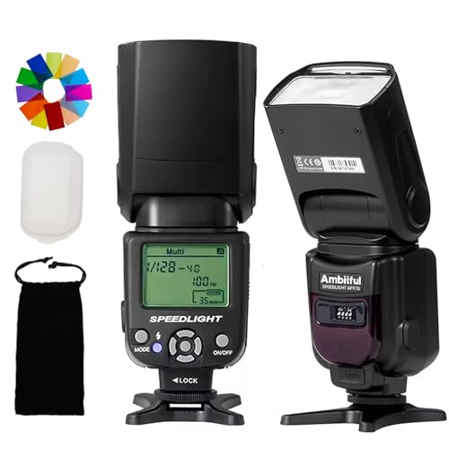 AMBITFUL AF970 Camera Flash Speedlite GN35 Manual S1/S2 2.4G Wireless
