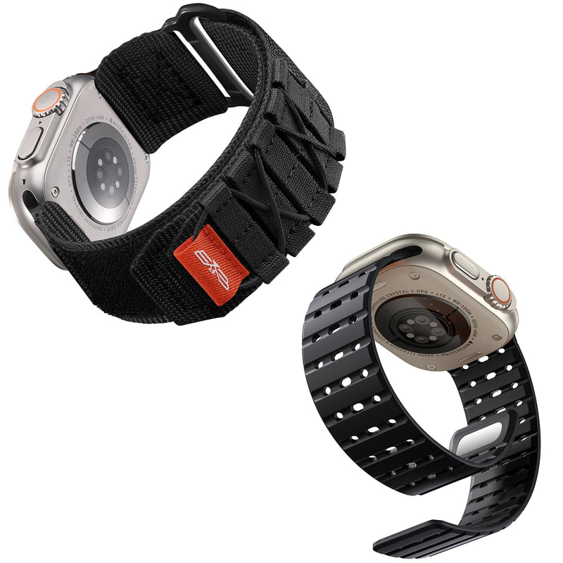 Bandletic Nylon Band and Magnetic Strap Compatible with Apple Watch