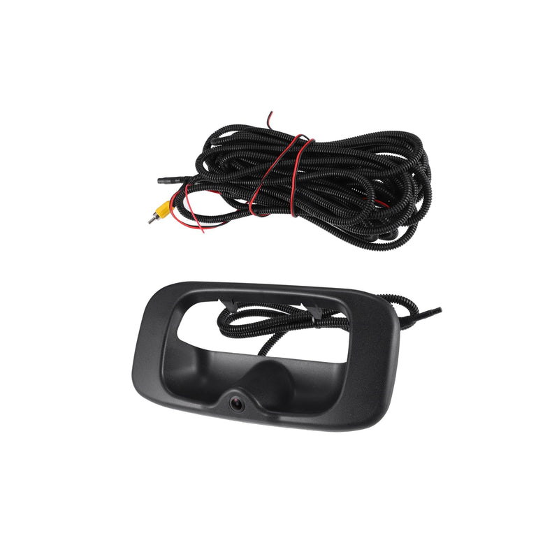 Backup Camera Tailgate Handle for Chevy Silverado 1999-2007 for GMC Sierra 1999-2007 / Rear Tailgate Handle Backup Camera/Durable / 1 Set/Black Replacement