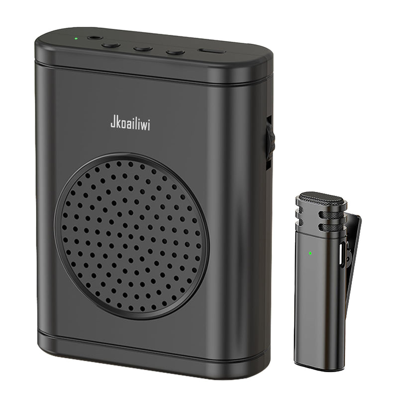 [AUSTRALIA] - Voice Amplifier for Teachers with Clip-On Wireless Lapel Mic, [Bluetooth 5.3] Teacher Microphone for Classroom, Portable Mini Megaphone Speaker PA System for Elderly/Public Events/Tours 