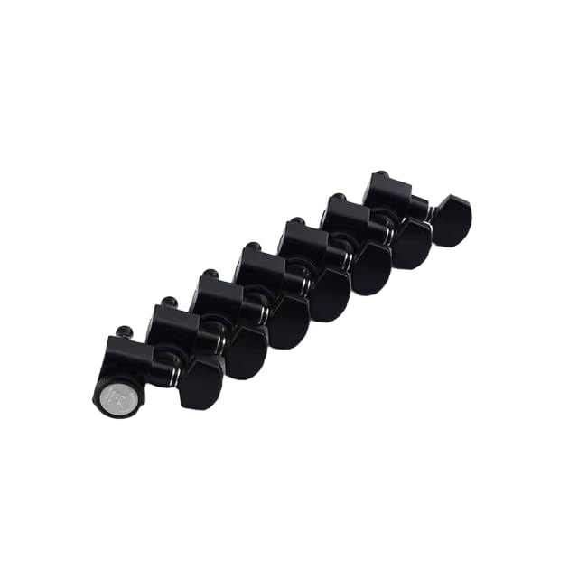 7-String Guitar Locking Machine Heads - 7R Tuning Pegs for Electric Guitar, Precision Tuning Pegs Replacement (7R Inline)