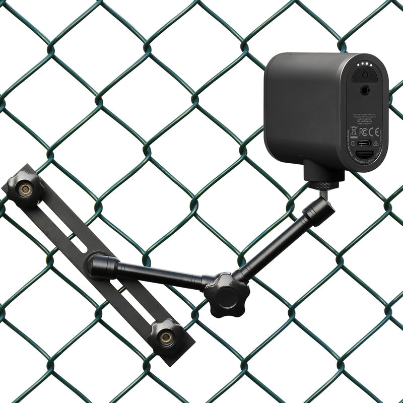 [AUSTRALIA] - Camera Fence Mount for Mevo Start/GoPro / Insta360 /AKASO/Digital Action Camera,Fence Holder Game Changer Mounting Kit for Recording Basketball/Football/Softball/Baseball/Tennis Sport Game 