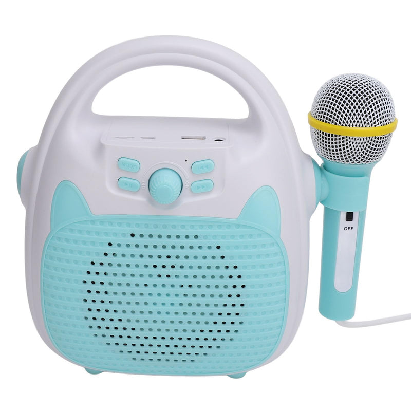 [AUSTRALIA] - Kids Karaoke Machine Microphone Exercise Singing Talent Portable Speaker Children's Karaoke Stereo for Home Outdoor Party 