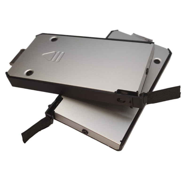 V110 M.2 SSD Enclosure Caddy Bracket,2pcs | For Getac Latitude Rugged Laptop,with SATA Cable, ssd holder for laptop,Heatsink cover,Solid State Drive Bracket 2 packs