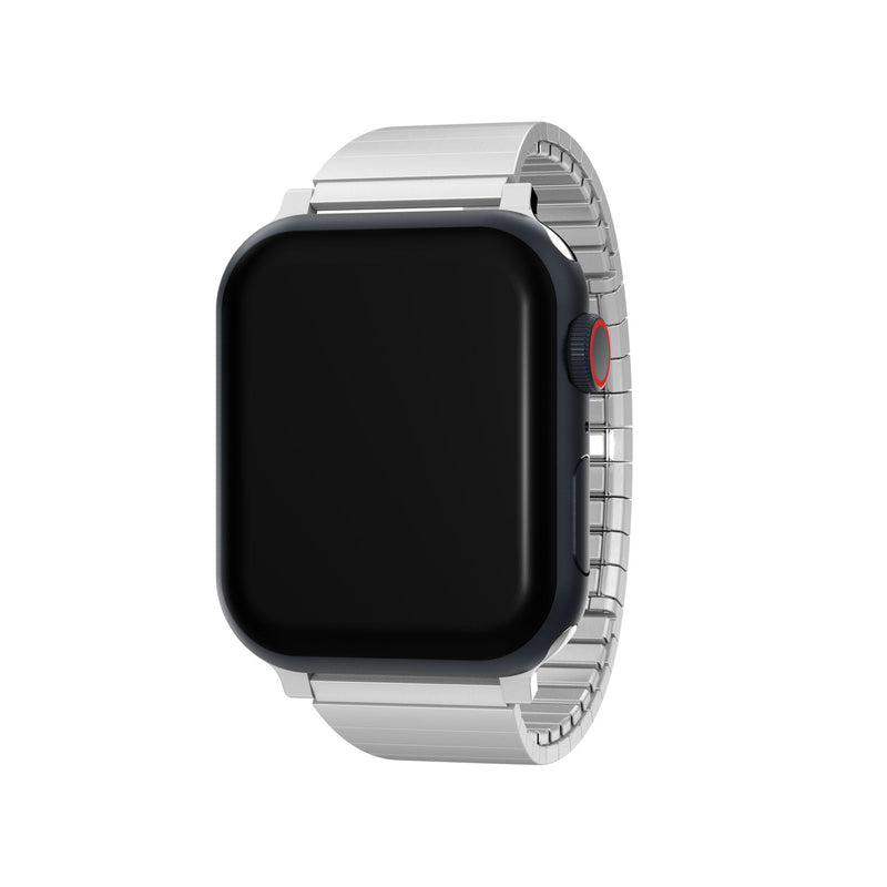 Timex Men's Perfect Fit Expansion Band Silver