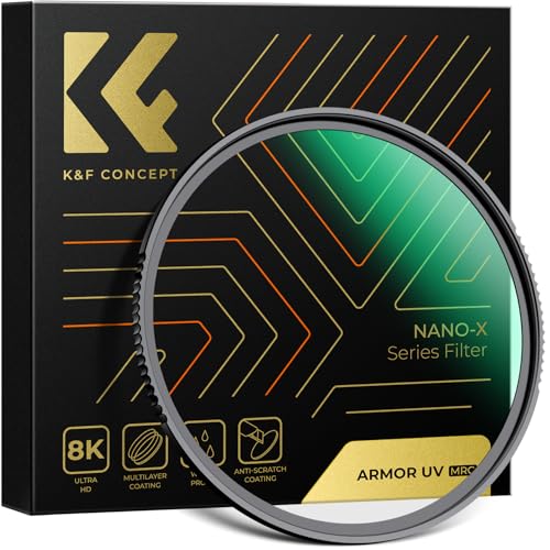 K&F CONCEPT 49mm Explosive-Proof UV Lens Protection Filter 28 Multi-Coated