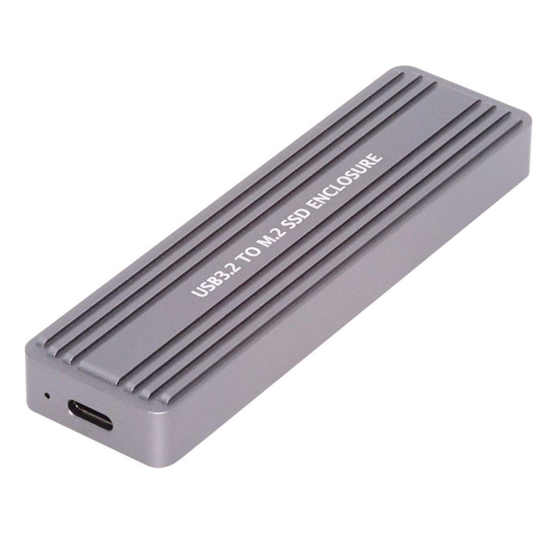 chenyang USB 3.2 to M.2 NVME/SATA SSD Enclosure Reader,USB 3.2 Gen 2x2 20Gbps 2230/2242/2280mm Enclosure Adapter with RTL9220 chipset