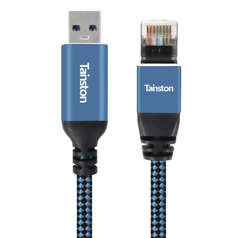 USB to Ethernet Cable, 75Ft USB3.0 A to RJ45 Cable,USB3.0 A to Gigabit Ethernet Cable Compatible Laptop, PC, Switch, Router, Modem and More 75 FT