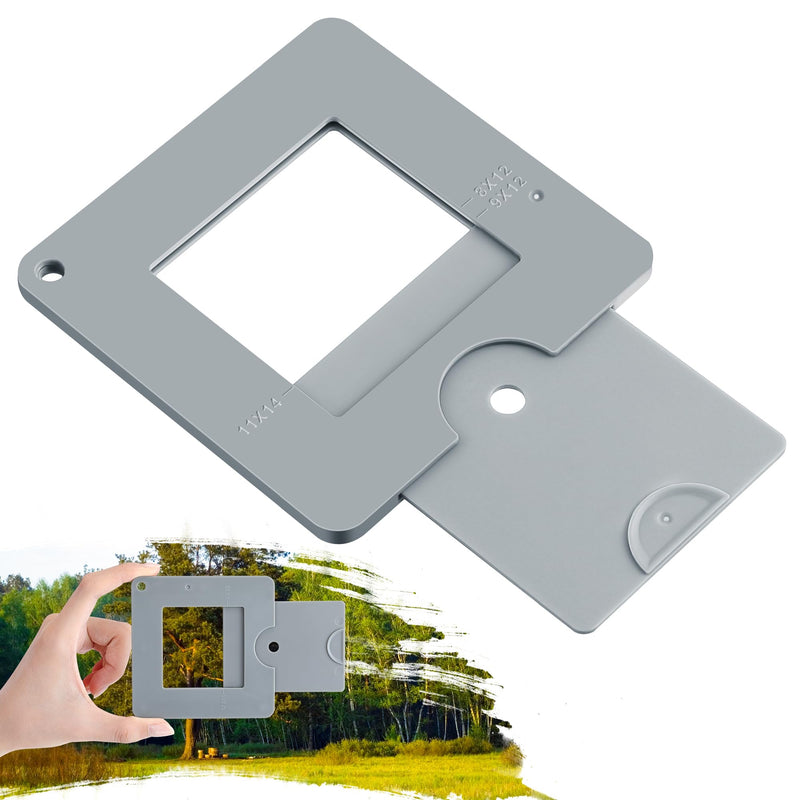 [AUSTRALIA] - View Finder, View Finder with Sliding Mechanism, View Finder with Color Isolation, View Finder for Painting, Drawing, Photography, and Any Other Place Where, Composition is Required 