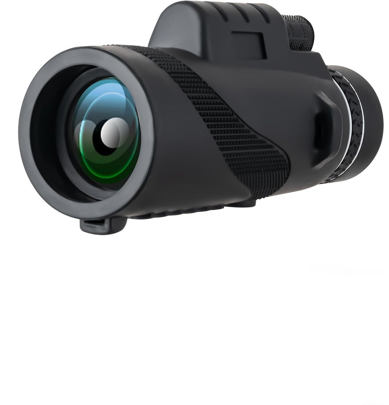 Monocular Telescope 80x100 High Powered Monoculars Larger Vision with Smartphone Adapter Tripod with Compact Monocular Suitable for Bird Watching Hunting Hiking Camping Wildlife