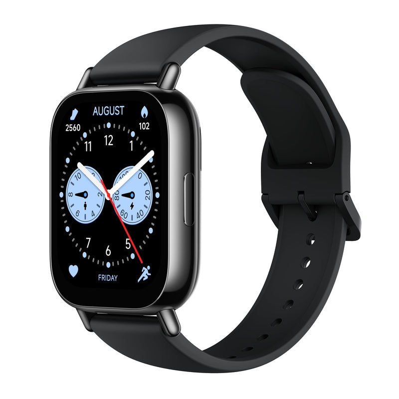 XIAOMI Redmi Watch 5 Lite Global 1.96" Amoled Up to 18 Days Battery GNSS Dual Mic 150+ Workout Modes 5ATM Water Resistance Heart Rate Sensor (Black)