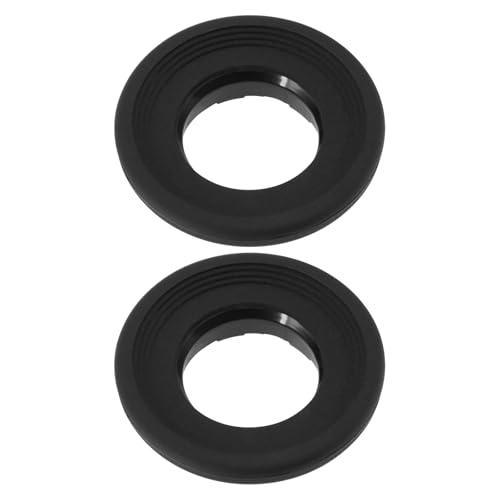 The Lord of the Tools 2PCS Rubber Camera Viewfinder Eyecup Camera Eyepiece Dust Protection Eyecup Compatible with Nikon DK-17 D6 D5 D4 D3 D700 D800 DF D2H D2X D2Xs D2Hs
