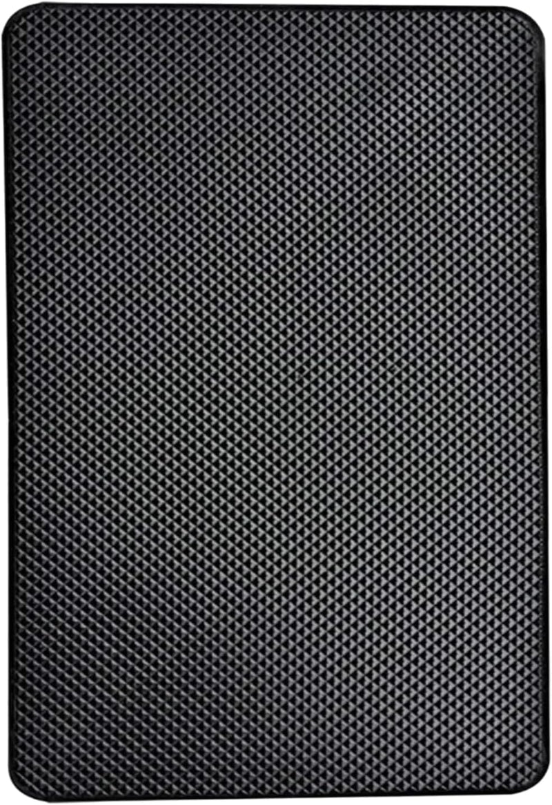 Car Dashboard Anti-Slip Mat, 10.6”x 5.9” Anti-Slip Sticky Pad for Car Dashboard, Non-Slip Mat for Phones, Sunglasses, Electronics & Accessories – Reusable Sticky Dash Fix, Heat-Resistant, No Residue