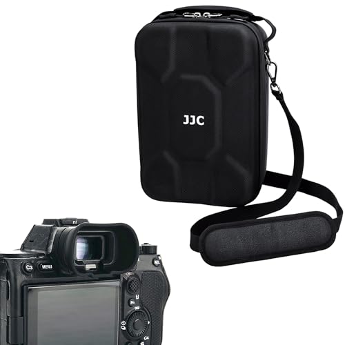 Camera Eyecup + Hard Camera Pouch：Camera Eyecup for Sony with Hard Camera Travel Carrying Case