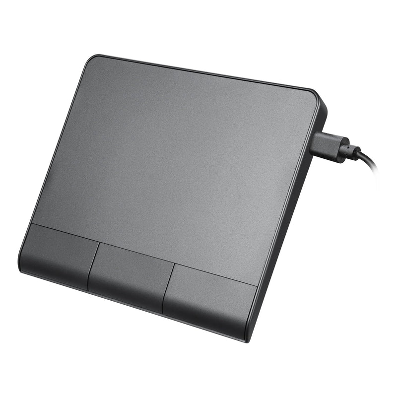 Perixx PERIPAD-506 Wired USB Touchpad – Slim Detachable Design for Desktop & Laptop – 5.31x4.57x0.55 Inches – Black