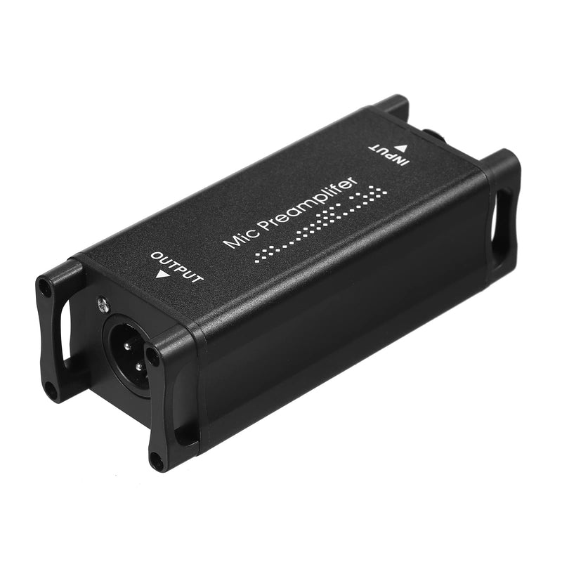 [AUSTRALIA] - Mic Preamp, Microphone Preamp Audio Booster Microphone Preamp Preamplifier Home Audio Microphone Net Gain for Studio or Home Recording Livestream Broadcast Podcast 