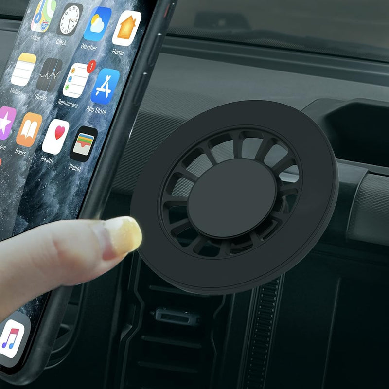 BEERTE Fits MagSafe Car Mount Fit for Ford Bronco 2021-2025 Magnetic Car Phone Holder Strong Magnets Phone Mount Fit for iPhone 17 16 15 14 13 12 Series MagSafe Case All Phones (Not Fit Bronco Sport)