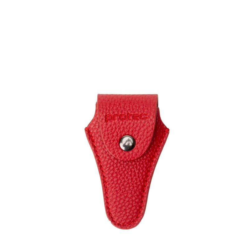 [AUSTRALIA] - Protec French Horn Leatherette Mouthpiece Pocket Pouch, Red, Model A130RX 