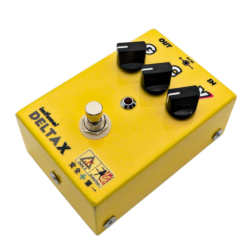 [AUSTRALIA] - Hand-made distortion Guitar Pedal Distortion+ PEDAL True Bypass, DC 9V, Pedal for Electric Guitar yellow 