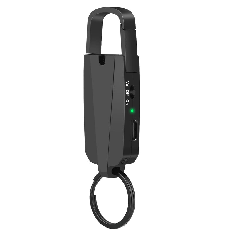 [AUSTRALIA] - 64GB Digital Voice Recorder with Playback - Keychain Voice Activated Recorders Audio Recording Device - 760 Hours Capacity for Lectures Meetings Music 64GB 