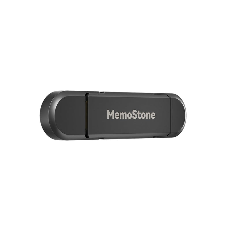 KingSpec MemoStone 256GB External SSD, USB 3.2 Gen2 Dual Type A/C Interface - Up to 540MB/s, Portable Solid State Drive Perfectly Compatible with Smartphones/Laptops/Tablets/Desktops