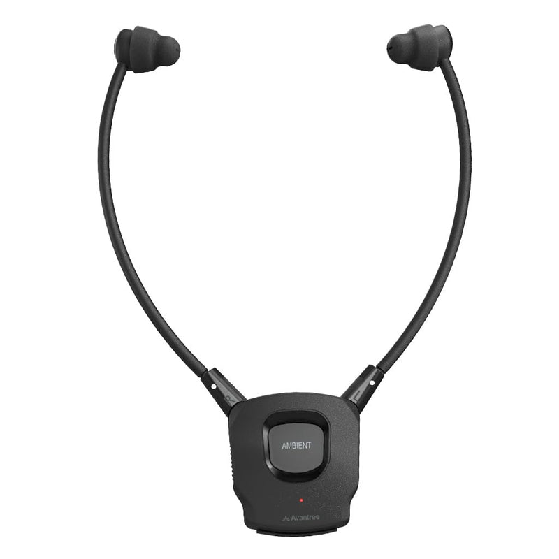 Avantree HT3831-RX - Add-On 2.4G RF Wireless Earphones for HT3831 / HT381, Scalable to 10 (No Charging Dock Included, Single Earphone Only) - Compatible with Batch T23J1 and Later
