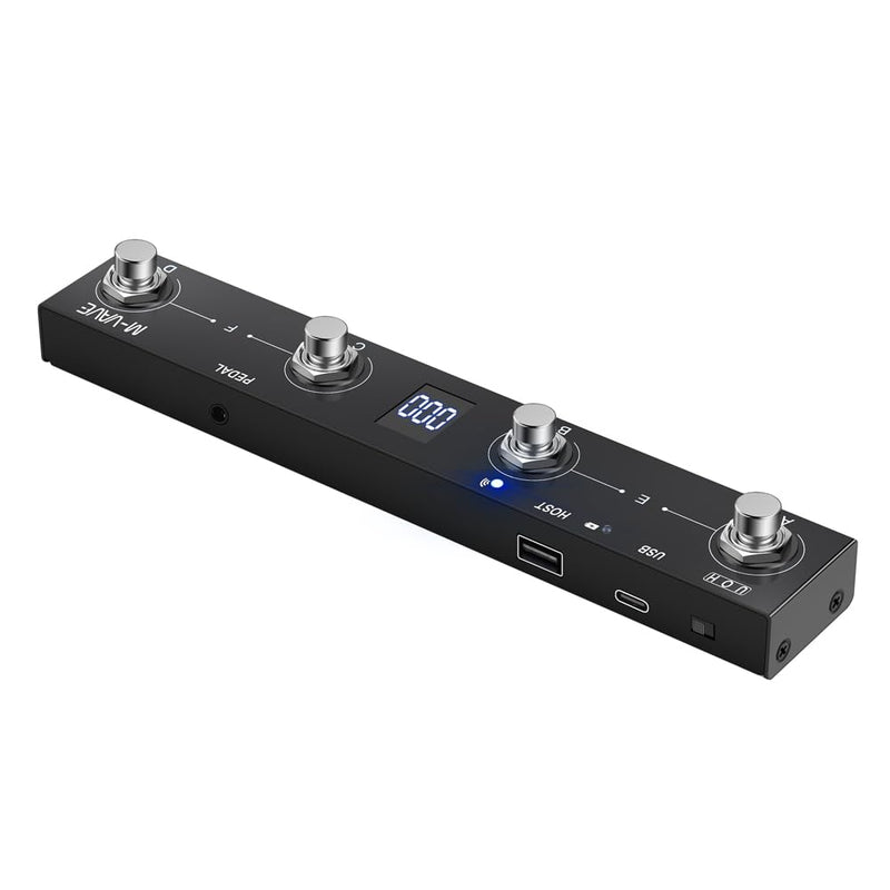 NEW Chocolate Plus Wireless Midi Controller Keyboard 4 Buttons Foot Switch Supports MIDI Host Interface Control