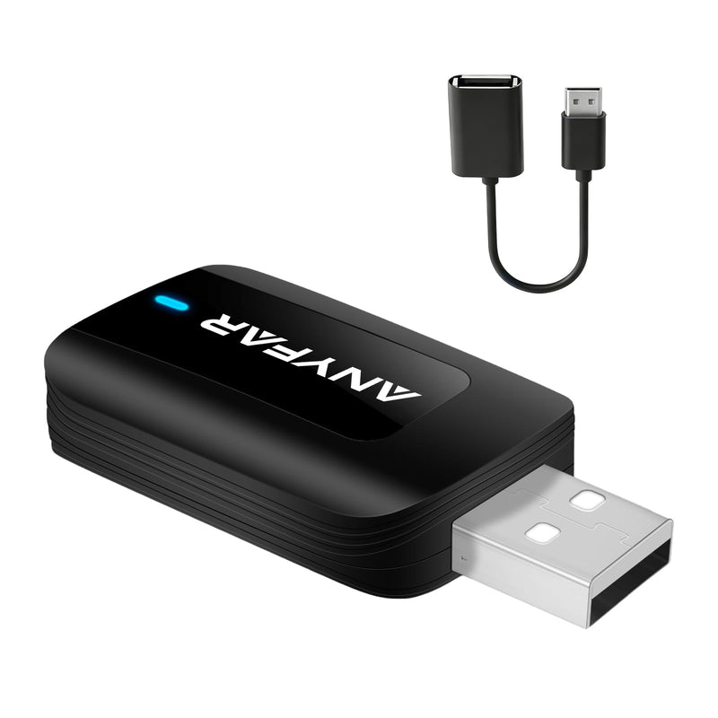 C5 Wireless CarPlay & Android Auto Adapter Car Play Mini Dongle | Plug & Play, OTA, 2in1, Converts 2016+ Car OEM Wired CarPlay/Android Auto Connection to Wireless, for iPhone & Android Phone