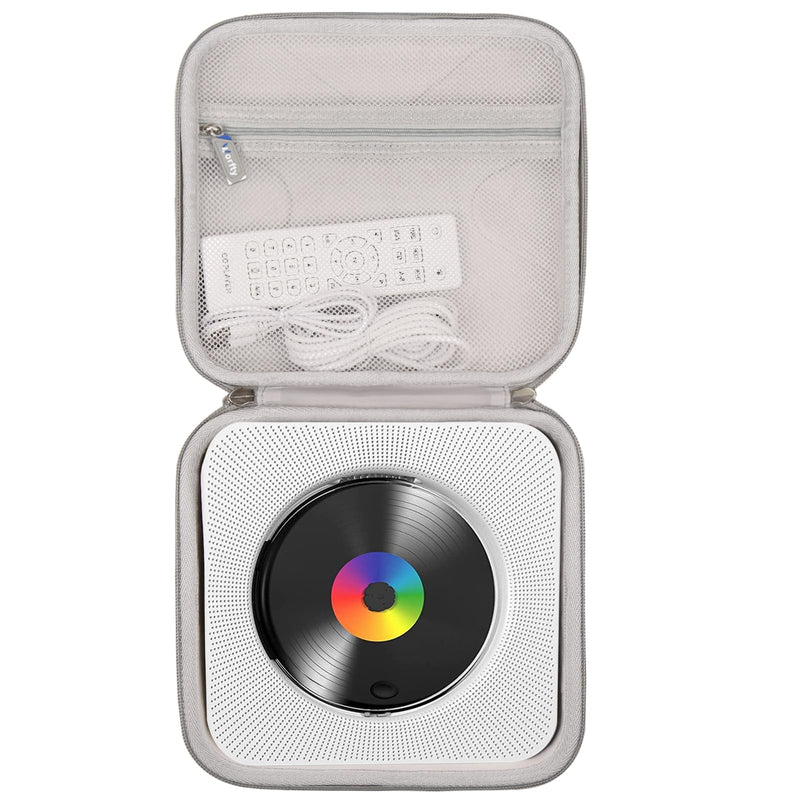[AUSTRALIA] - Case for Gueray for ROADOM for ZYOKATA CD Player, Hard Travel Carrying Case Compatible for Gueray KC906 Portable Bluetooth Desktop CD Player, Case Only 