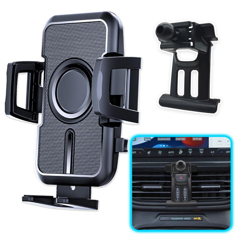 WAAPAK Car Phone Holder Mount 2020-2025 Ford Escape SUV Auto Accessories Interior Decoration Smartphone Thick Case Cradles Navigation Bracket iPhone