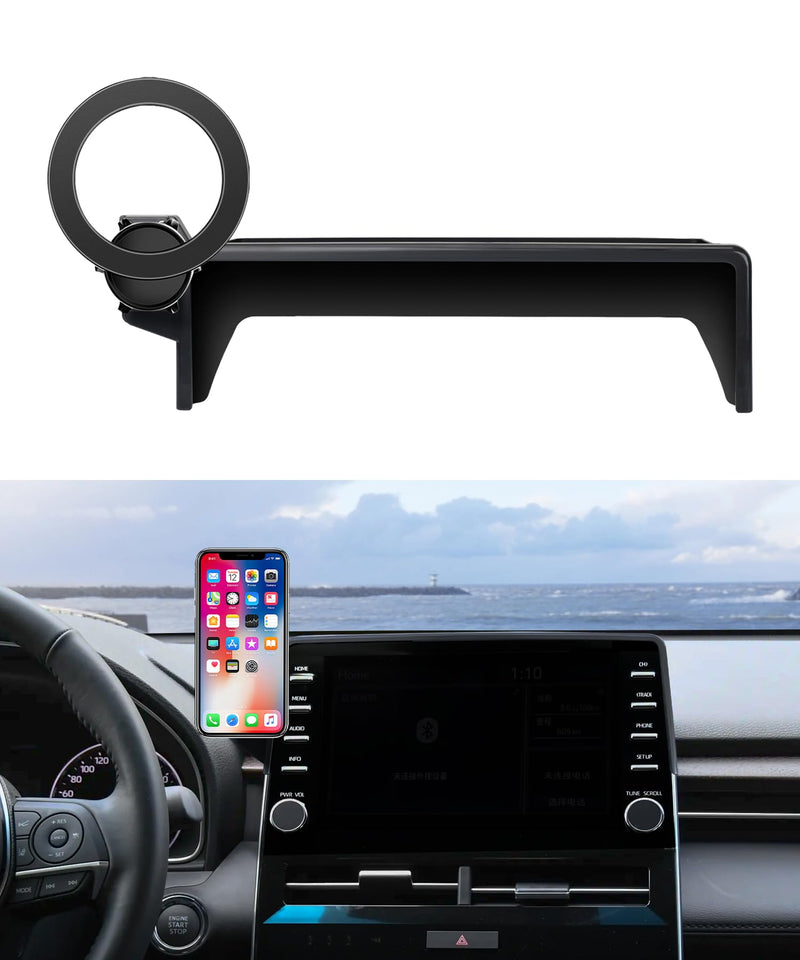 Car Phone Holder for Toyota Avalon 2019-2022, 9" Screen Magsafe Accessories | Magnetic Cell Phone Mount Clip Compatible with iPhone, 3D fit Stable Dashboard GPS Navigation Bracket Cradle Stand