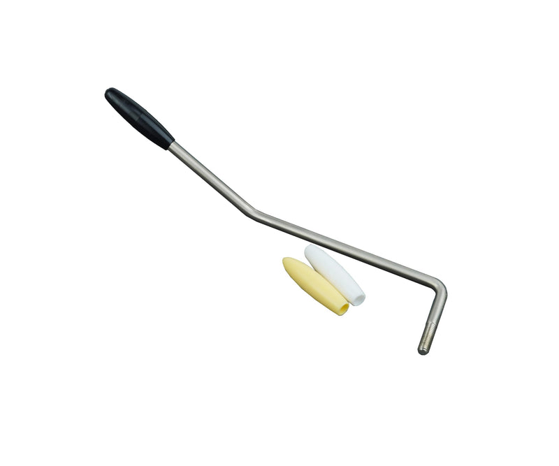 [AUSTRALIA] - Guyker Guitar Tremolo Arm, Titanium Alloy Whammy Bridge Bar Dia. 4.8mm (0.19") Thread with Tips Replacement Part for Electric Guitar Musical Instrument PA-001 (1 Piece, Chrome) 1 piece, chrome 