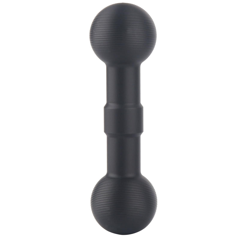 17mm to 17mm Double Ball Extender Bar Mount for GPS Cell Phone Action Camera on Motocycle Vehicles, Corrugated Ball Anti-Slip Design, 58mm Long