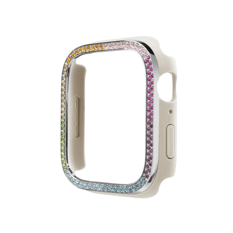 CASETiFY Gem Watch Case Compatible with Apple Watch Series 7-9 - 41mm - Rainbow 41mm (Apple Watch Series 7-9)