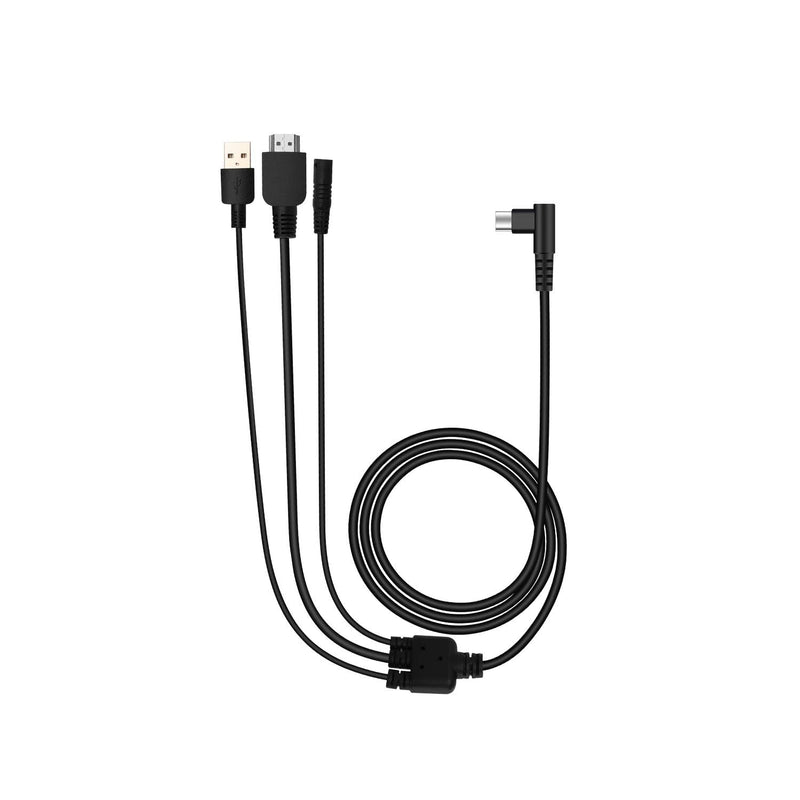 3 in1 HDMI Cable for Huion Graphics Drawing Tablet Kamvas Pro 16 Pro 13 Pro 12 (CB01)