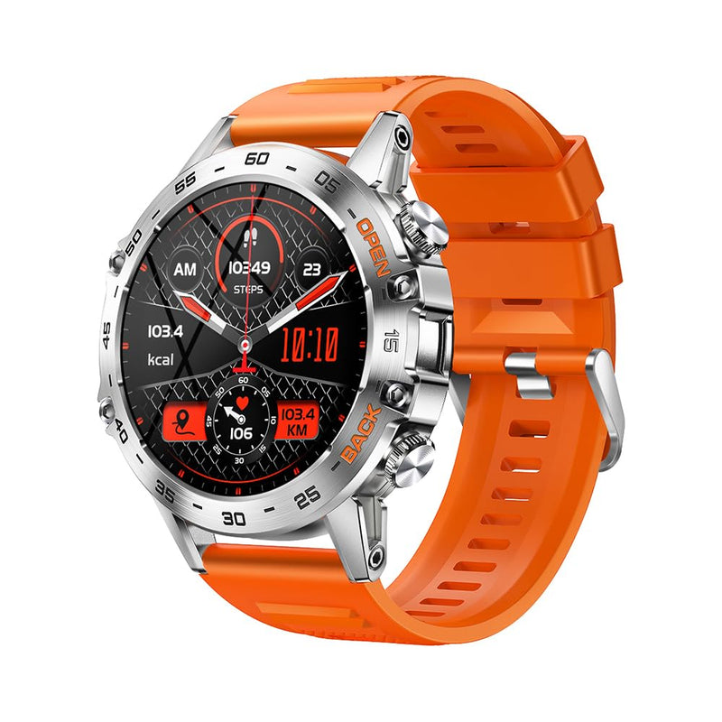 K52 Smart Watch with BT Call for Android/iOS 1.39'' Large IPS Screen Smartwatch Heart Rate Sleep Step Monitor Sport Watches O