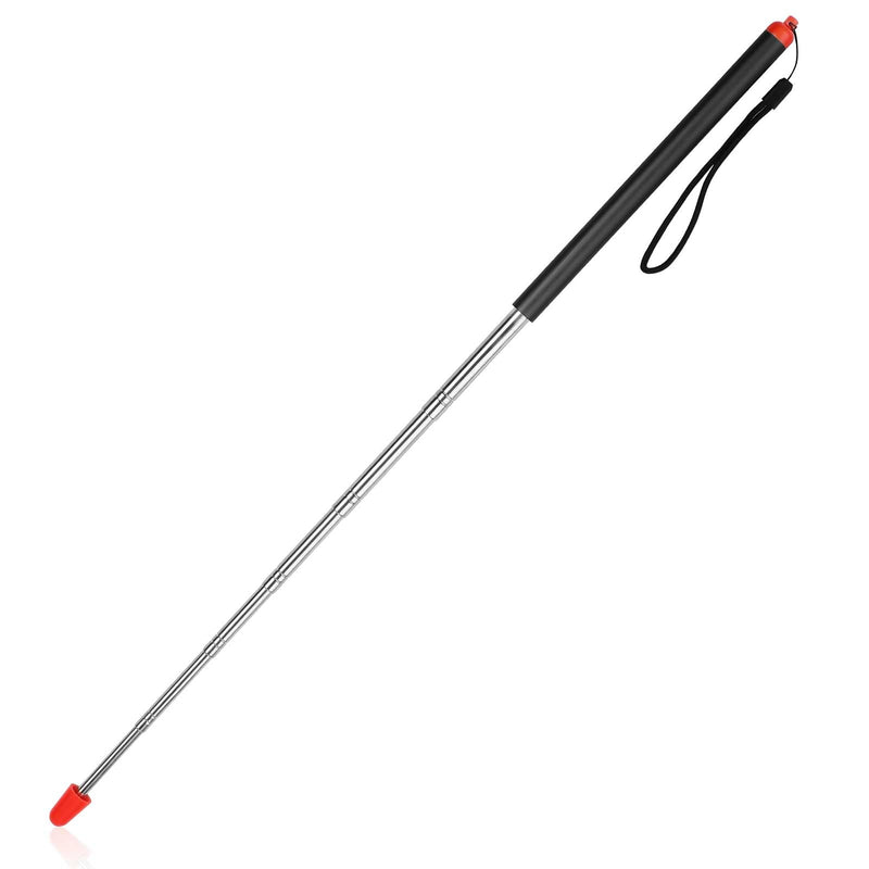 [AUSTRALIA] - Telescopic Teachers Pointer Stick, 47.24in Retractable Teaching Pointer, Telescoping Pointing Extendable Handheld Guiding Wand for School Office Classroom Presentation Teaching Whiteboard 