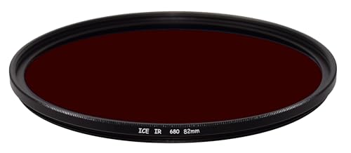 ICE Slim IR Filter Infrared Infrared 680HB 680nm 680 Optical Glass (82mm) 82mm
