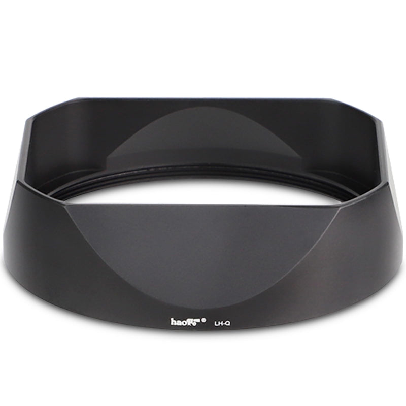 [AUSTRALIA] - Haoge Metal Square Lens Hood for Leica Q3 Q3-43 Camera Accessories Black LH-LQ343B Black Square for Q3/Q3-43 
