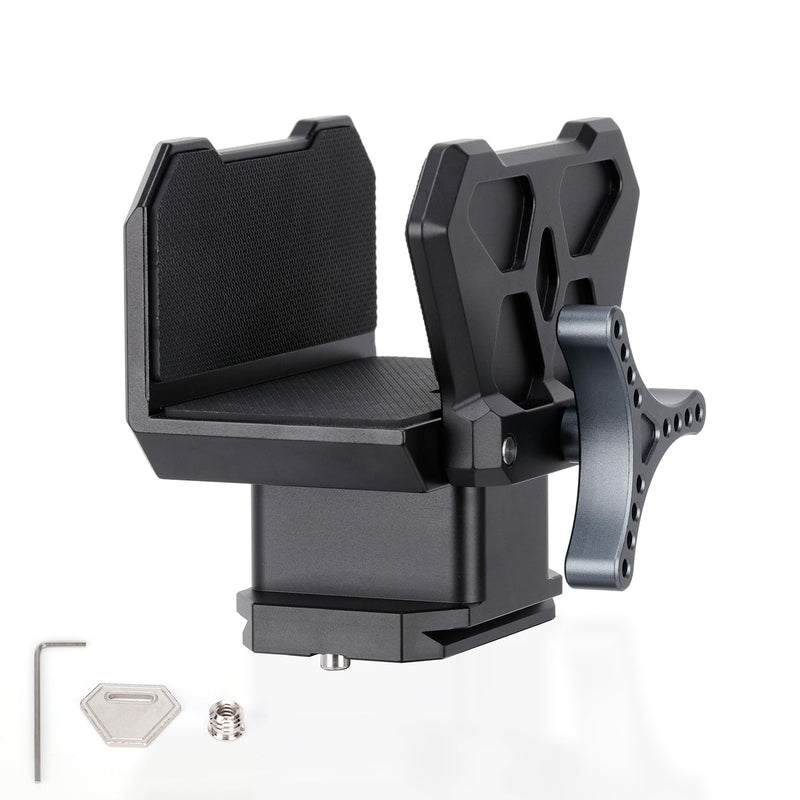 [AUSTRALIA] - Shooting Saddle Clamp Tripod Rifle Clamp Arca Swiss Rifle Saddle Mount with Quick Release Plates Rail for Hunting and Shooting Gun Rifle Crossbow Shooting Rest, Universal Rest Head Clamp 