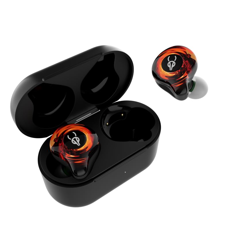 Sabbat G12 Elite TWS Wireless Bluetooth 5.4 Earbuds Gaming Music Noise Reduction in-Ear Headphones with Mic 6D Soundscape Charging Case Suitable for iOS, Android(Truth) Truth