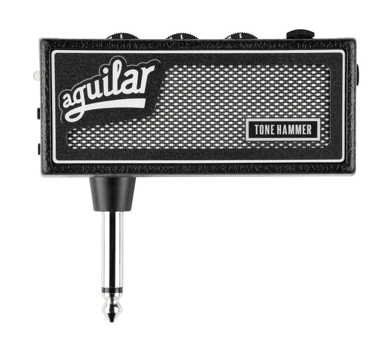 Aguilar amPlug3 Tone Hammer Bass Guitar Headphone Amp w/Three Onboard Effects and Built-in Rhythm Patterns
