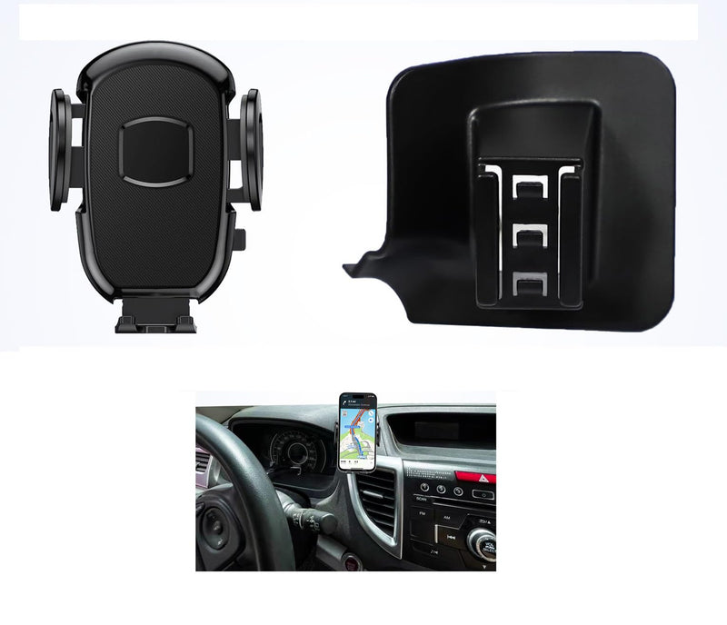 Car Phone Holder Mount Fits for Honda CR-V CRV 2012-2016 Accessories for Car Dashboard Air Vent Mount, Snug Fit, Easy to Install Fit for iPhone Android and All Smartphones