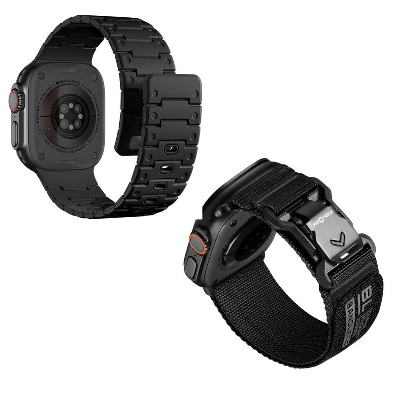 Bandletic Magnetic Band and Fidlock Mag Strap Compatible with Apple Watch