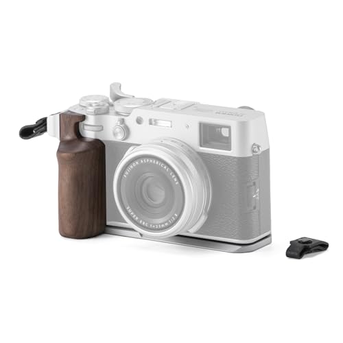 Tilta Vintage Camera Cage Compatible with Fujifilm X100VI – Silver | Base Kit | Thumb Grip | Strap Attachments | ARCA Ready | Lightweight & Durable TA-T70-A-S